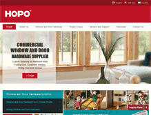 Tablet Screenshot of hopo-group.com